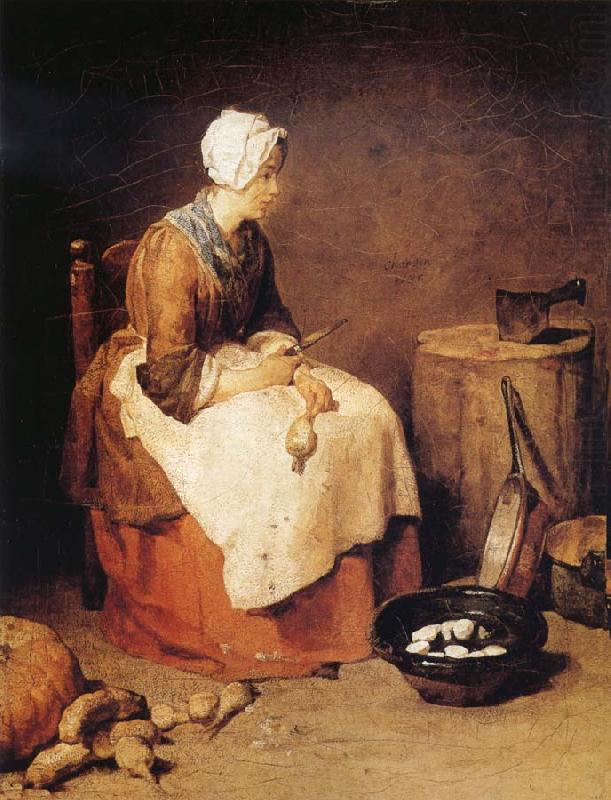 Jean Baptiste Simeon Chardin The Kitchen Maid china oil painting image